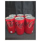 Coca-Cola Zero Sugar Cans, 7.5 fl oz, 6 Pack (BB 5-21-25)