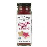 Watkins Gourmet Decorating Sugar Red  4.78 oz (BB APRIL 2027)