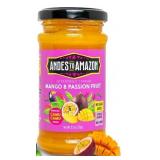 Keto Jam, No Sugar Added - Naturally Sweetened with Allulose and Stevia - Low Calorie and Vegan- Diabetic Friendly - Superfruit Spread - 8 oz / 230g (Mango & Passion Fruit)