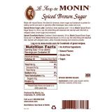Monin - Spiced Brown Sugar Syrup, Sweet With Hints of Cinnamon, Natural Flavors, Great for Coffee, Desserts, Ciders, and Cocktails, Non-GMO, Gluten-Free (750 ml)