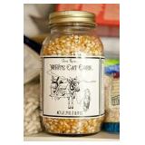 White Cat Corn Gourmet Good Popcorn Popping Corn Kernels, Light And Fluffy 27 Oz