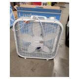 Lasko 20 Energy Efficient Box Fan with 3 Speeds  22  H  White  B20201  New In Box