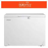 Vissani 8.8 cu. ft. Manual Defrost Convertible Chest Freezer with LED Light in White Powered by Hubspace Retail $399.00