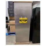 Vissani 24 in. 11 cu. ft.  Convertible Auto Defrost Garage Ready Upright Freezer/Refrigerator in Stainless Steel, Energy Star, Retail $649