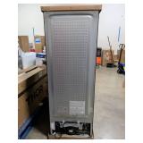 Vissani 24 in. 11 cu. ft.  Convertible Auto Defrost Garage Ready Upright Freezer/Refrigerator in Stainless Steel, Energy Star, Retail $649