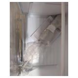 Vissani 24 in. 11 cu. ft.  Convertible Auto Defrost Garage Ready Upright Freezer/Refrigerator in Stainless Steel, Energy Star, Retail $649