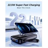 Power Bank, 15000mAh Portable Charger with Built in Cable, 22.5W Fast Charging, Slim Travel Essential Battery Pack with LED Display, Compatible with iPhone 17/16/15/14/13, Samsung, iPad. Several Light Power Bank, 15000mAh Portable Charger with Built in Cable, 22.5W Fast Charging, Slim Travel Essential Battery Pack with LED Display, Compatible with iPhone 17/16/15/14/13, Samsung, iPad. Several Light