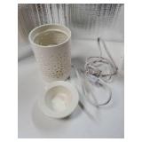 Ceramic Electric Wax Melt Warmer Candle Waxing Warmer Burner Melt Wax Cube Melter Fragrance Warmer- Ideal Gift for Wedding, Spa and Aromatherapy - Retail: $20 Ceramic Electric Wax Melt Warmer Candle Waxing Warmer Burner Melt Wax Cube Melter Fragrance Warmer- Ideal Gift for Wedding, Spa and Aromatherapy - Retail: $20