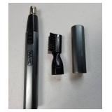Wahl Micro Groomsman Battery Personal Trimmer for Hygienic Grooming with Rinseable, Interchangeable Heads for Eyebrows, Neckline, Nose, Ears, & Other Detailing - 05640-600 - Retail: $8 Wahl Micro Groomsman Battery Personal Trimmer for Hygienic Grooming with Rinseable, Interchangeable Heads for Eyebrows, Neckline, Nose, Ears, & Other Detailing - 05640-600 - Retail: $8