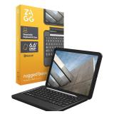 ZAGG Rugged Book iPad 11 (A16)/ 10.9" (Gen 10) Case - Durable Wireless Keyboard Case, Military-Grade Drop Protection, Multi-Device Pairing, Detachable Backlit Keyboard, Black - Retail: $130" ZAGG Rugged Book iPad 11 (A16)/ 10.9" (Gen 10) Case - Durable Wireless Keyboard Case, Military-Grade Drop Protection, Multi-Device Pairing, Detachable Backlit Keyboard, Black - Retail: $130"