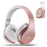 Bluetooth Headphones Over-Ear, Foldable Wireless and Wired Stereo Headset Micro SD/TF, FM for Cell Phone, PC, Soft Earmuffs &Light Weight for Prolonged Wearing(Rose Gold) - Retail: $17 Bluetooth Headphones Over-Ear, Foldable Wireless and Wired Stereo Headset Micro SD/TF, FM for Cell Phone, PC, Soft Earmuffs &Light Weight for Prolonged Wearing(Rose Gold) - Retail: $17
