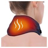 Neck Heating Pad, Arris Heated Neck Wrap with Adjustable Time and Temperature Control, USB Powered Neck Pain Relief, Stiffness Relief or Postoperative Recovery Blue - Retail: $27 Neck Heating Pad, Arris Heated Neck Wrap with Adjustable Time and Temperature Control, USB Powered Neck Pain Relief, Stiffness Relief or Postoperative Recovery Blue - Retail: $27