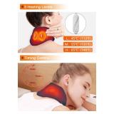 Neck Heating Pad, Arris Heated Neck Wrap with Adjustable Time and Temperature Control, USB Powered Neck Pain Relief, Stiffness Relief or Postoperative Recovery Blue - Retail: $27 Neck Heating Pad, Arris Heated Neck Wrap with Adjustable Time and Temperature Control, USB Powered Neck Pain Relief, Stiffness Relief or Postoperative Recovery Blue - Retail: $27