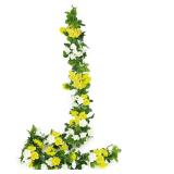 2 Pack (15.8FT) Fake Rose Garland, Artificial Rose Vines Flowers Hanging Silk Rose Vine Wedding Home Backdrop Party Arch Arrangement Decoration 2 Pack (15.8FT) Fake Rose Garland, Artificial Rose Vines Flowers Hanging Silk Rose Vine Wedding Home Backdrop Party Arch Arrangement Decoration
