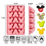 3Pcs Gummy Mouse Candy Molds, Non-stick Silicone Candy Molds for Making Crayons, Chocolate, Cake Pops, Ice tube, wax melt 3Pcs Gummy Mouse Candy Molds, Non-stick Silicone Candy Molds for Making Crayons, Chocolate, Cake Pops, Ice tube, wax melt