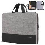 Laptop Case, 15.6 inch TSA Laptop Sleeve Computer Bag Water Resistant Computer Case Carrying Cover Compatible for Lenovo, HP, Dell, Asus Notebook, Gifts for Men Women, Grey - Retail: $13 Laptop Case, 15.6 inch TSA Laptop Sleeve Computer Bag Water Resistant Computer Case Carrying Cover Compatible for Lenovo, HP, Dell, Asus Notebook, Gifts for Men Women, Grey - Retail: $13