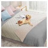 Waterproof Dog Bed Cover Pet Blanket for Furniture Bed Couch Sofa Reversible - Retail: $26 Waterproof Dog Bed Cover Pet Blanket for Furniture Bed Couch Sofa Reversible - Retail: $26