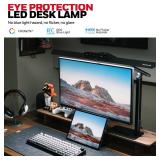 Honeywell LED Desk Lamp with Base - HJ1BK Sunturalux Eye-Caring Architect Desk Lamp for Home Office, 1200LM Computer Desk Light 4 Color Modes Stepless Dimming Task Desk Light with Timer Function Black Honeywell LED Desk Lamp with Base - HJ1BK Sunturalux Eye-Caring Architect Desk Lamp for Home Office, 1200LM Computer Desk Light 4 Color Modes Stepless Dimming Task Desk Light with Timer Function Black
