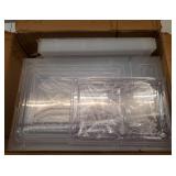 Large Clear Shoe Boxes Organizer Stronger Shoe Box with Magnetic Door, Stackable Shoe Storage Box for Closet, Foldable Space-Saving Storage Bins Shoe Cabinet, White 9 Pack - Retail: $54 Large Clear Shoe Boxes Organizer Stronger Shoe Box with Magnetic Door, Stackable Shoe Storage Box for Closet, Foldable Space-Saving Storage Bins Shoe Cabinet, White 9 Pack - Retail: $54
