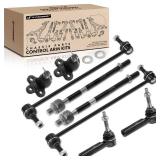 A-Premium Set of 8, Front Sway Bar Link, Lower Ball Joint, Inner Outer Tie Rod End, Compatible with Chevrolet Traverse 2009-2017, GMC Acadia 2007-2016, Acadia Limited, Buick Enclave, Saturn Outlook -  A-Premium Set of 8, Front Sway Bar Link, Lower Ball Joint, Inner Outer Tie Rod End, Compatible with Chevrolet Traverse 2009-2017, GMC Acadia 2007-2016, Acadia Limited, Buick Enclave, Saturn Outlook -