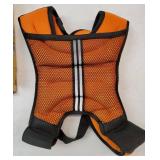 APEXUP 5lbs Weighted Vest Men Women, Weight Vest for Women Workout Equipment for Strength Training Running (Orange) - Retail: $30 APEXUP 5lbs Weighted Vest Men Women, Weight Vest for Women Workout Equipment for Strength Training Running (Orange) - Retail: $30