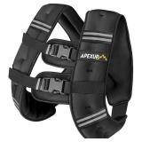 APEXUP 15lbs Weighted Vest Men Women, Weight Vest for Women Workout Equipment for Strength Training Running (Black) - Retail: $47 APEXUP 15lbs Weighted Vest Men Women, Weight Vest for Women Workout Equipment for Strength Training Running (Black) - Retail: $47