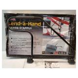 Stromberg Carlson AM-533 Lend-A-Hand Extended Assist Rail - RV Handrail, RV Handle Grab Bar by Door, Camper Hand Rail, RV Step Handrail, Trailer Door Handle, Grab Handle, 37 Overall Drop, Black - Reta Stromberg Carlson AM-533 Lend-A-Hand Extended Assist Rail - RV Handrail, RV Handle Grab Bar by Door, Camper Hand Rail, RV Step Handrail, Trailer Door Handle, Grab Handle, 37 Overall Drop, Black - Reta