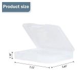 Party Club of America Transparent 5 x 7" Photo Storage Boxes - Photo Organizer Cases Photo Keeper Picture Storage Containers Box for Photos - 9 Pack (Clear) - Retail: $19" Party Club of America Transparent 5 x 7" Photo Storage Boxes - Photo Organizer Cases Photo Keeper Picture Storage Containers Box for Photos - 9 Pack (Clear) - Retail: $19"
