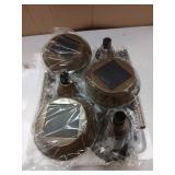 XMCOSY+ Solar Lights Outdoor 10/25 LM LED with 2 Lighting Modes, Solar Garden Lights Glass and Metal, IP65 Waterproof Solar Powered for Yard Pathway Walkway Driveway Patio (6 Pack, Warm White) XMCOSY+ Solar Lights Outdoor 10/25 LM LED with 2 Lighting Modes, Solar Garden Lights Glass and Metal, IP65 Waterproof Solar Powered for Yard Pathway Walkway Driveway Patio (6 Pack, Warm White)