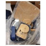 24PCS Bathroom Sets with Shower Curtain and Rugs, Navy Blue Bathroom Accessories Set Navy Blue Shower Curtain Set Bathroom Accessories with Bathroom Trash Can 24PCS Bathroom Sets with Shower Curtain and Rugs, Navy Blue Bathroom Accessories Set Navy Blue Shower Curtain Set Bathroom Accessories with Bathroom Trash Can