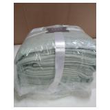 Dewall Maisons Cotton Terry Towels Set of 4 Bath Towels Green Dewall Maisons Cotton Terry Towels Set of 4 Bath Towels Green