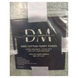 Dewall Maisons Cotton Terry Towels Set of 4 Bath Towels Green Dewall Maisons Cotton Terry Towels Set of 4 Bath Towels Green