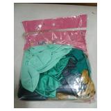 Teal and Gold Balloons 93pcs Teal and Gold Balloons 93pcs