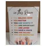Inspirational Wall Art 12 x 16in Inspirational Wall Art 12 x 16in