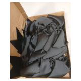 Large Cheer Bows 12pcs 8in Black Cheerleading Bows with Elastic Hair Ties Large Cheer Bows 12pcs 8in Black Cheerleading Bows with Elastic Hair Ties