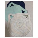 Sodapo 7in Cat Trivets 3pcs Sodapo 7in Cat Trivets 3pcs
