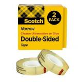Scotch® Double Sided Tape  1/2 in. x 500 in.  Permanent  2 Pack Scotch® Double Sided Tape  1/2 in. x 500 in.  Permanent  2 Pack