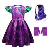 Aotekids Girls Princess Costume Dress Up Kids Cosplay Dress Fancy Party Outfits Birthday Playwear with Wig Size 160 Aotekids Girls Princess Costume Dress Up Kids Cosplay Dress Fancy Party Outfits Birthday Playwear with Wig Size 160