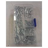 100 Pcs Cotter Pin R Pins Carbon Steel R Clips Zinc Plated Hitch Pins Spring Fastener Assortment Kit Retaining Pin Hair Pin Hairpin Clip 6 Size Heavy Duty R Pin Used for Hitch Pin Lock System (Silver) 100 Pcs Cotter Pin R Pins Carbon Steel R Clips Zinc Plated Hitch Pins Spring Fastener Assortment Kit Retaining Pin Hair Pin Hairpin Clip 6 Size Heavy Duty R Pin Used for Hitch Pin Lock System (Silver)