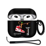 Gedicht for Airpods 3rd Generation Case Air Sports Shoes with Lanyard, Protective TPU Soft Cases Cover Rugged for Apple Airpod 3 Case for Women Men Black Red Gedicht for Airpods 3rd Generation Case Air Sports Shoes with Lanyard, Protective TPU Soft Cases Cover Rugged for Apple Airpod 3 Case for Women Men Black Red