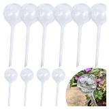 Plant Automatic Watering Devices, Clear Plastic Self-Watering Bulbs Flower Automatic Watering Device While Away Garden Waterer for Plant Indoor Outdoor Plant Automatic Watering Devices, Clear Plastic Self-Watering Bulbs Flower Automatic Watering Device While Away Garden Waterer for Plant Indoor Outdoor