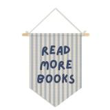 Wheatwin Classroom Reading Nook Decor, Read More Books Pennant Flag for Reading Corner Classroom Library 15x11 Inch Wheatwin Classroom Reading Nook Decor, Read More Books Pennant Flag for Reading Corner Classroom Library 15x11 Inch