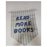 Wheatwin Classroom Reading Nook Decor, Read More Books Pennant Flag for Reading Corner Classroom Library 15x11 Inch Wheatwin Classroom Reading Nook Decor, Read More Books Pennant Flag for Reading Corner Classroom Library 15x11 Inch