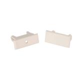 RV Designer A320, Window Covering Hardware, Pleated Shade Rail Ends, 2 Per Pack, Oyster RV Designer A320, Window Covering Hardware, Pleated Shade Rail Ends, 2 Per Pack, Oyster