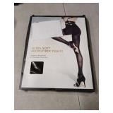 Ultra Soft Microfiber Tights - 2 Pairs of Semi Opaque Tights Black and Gray - Sm Ultra Soft Microfiber Tights - 2 Pairs of Semi Opaque Tights Black and Gray - Sm