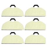 JORAIR RV2001WD Vacuum Mop Replacement Pads for Shark RV2001WD RV2002WD RV2001WRUS RV2002WXUS AV2001WD RV2000WD Robot Vacuum, Washable Reusable Replacement Microfiber Soft Pads, 6 Pack JORAIR RV2001WD Vacuum Mop Replacement Pads for Shark RV2001WD RV2002WD RV2001WRUS RV2002WXUS AV2001WD RV2000WD Robot Vacuum, Washable Reusable Replacement Microfiber Soft Pads, 6 Pack