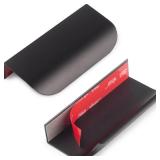 RVPEKUPE 5-Pack Adhesive Edge Finger Pulls for Cabinets No Drill Hidden Drawer Pulls Flat Stick On Cabinet Handles (Matte Black, 3.15" Length) RVPEKUPE 5-Pack Adhesive Edge Finger Pulls for Cabinets No Drill Hidden Drawer Pulls Flat Stick On Cabinet Handles (Matte Black, 3.15" Length)