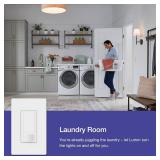Lutron Maestro Motion Sensor Light Switch Indoor for Bathroom, Garage, Laundry Room, Any Bulbs, Occupancy Vacancy Sensor, Single-Pole, MS-OPS2-WH, White Lutron Maestro Motion Sensor Light Switch Indoor for Bathroom, Garage, Laundry Room, Any Bulbs, Occupancy Vacancy Sensor, Single-Pole, MS-OPS2-WH, White