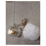 Luxury Compatible with Airpod Case Cover Cute Perfume Bottle Design with Keychain & Fur Ball Soft Shockproof for Airpods Series Case for Girls Women (airpods 1/2) Luxury Compatible with Airpod Case Cover Cute Perfume Bottle Design with Keychain & Fur Ball Soft Shockproof for Airpods Series Case for Girls Women (airpods 1/2)