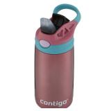Contigo Kids Straw Stainless Steel Water Bottle with AUTOSPOUT Lid 13oz Punch Contigo Kids Straw Stainless Steel Water Bottle with AUTOSPOUT Lid 13oz Punch